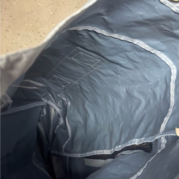 Blue Sperry Top-Sider Get Wet Tote Bag Gray Boat Beach Travel - Picture 5 of 9